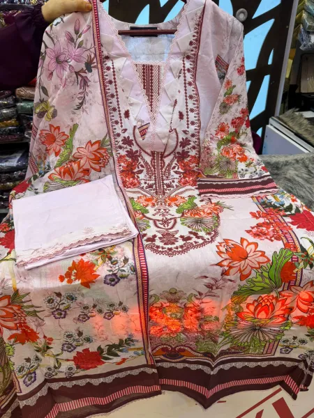 Stitched Swizz Lawn Collection 1.1